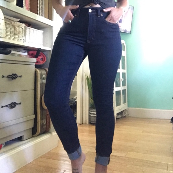 high waisted skinny dickies